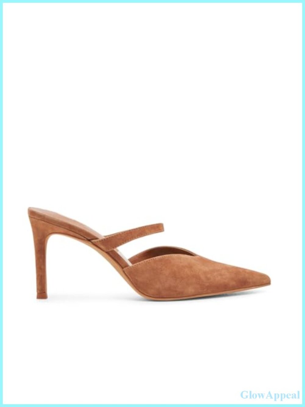 Pointed Toe Stiletto Heels Faux Leather Slip On Pumps